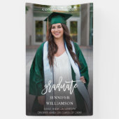 Moderne fotokalligrafie 2 Verticaal Afstuderen Spandoek (Verticaal)