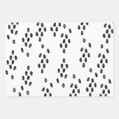 Moderne fotokerstvakantie-verpakkingspapier  inpakpapier vel (Voorkant 2)