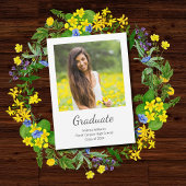 Moderne fotoklas van 2025 Afstuderen aankondiging