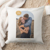 Moderne fotokussen met boogframe - Geel Kussen (Deken)