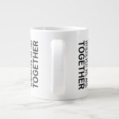 Moderne Fotomok Grote Koffiekop (Achterkant)