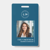 Moderne fotonaam badge (Voorkant)