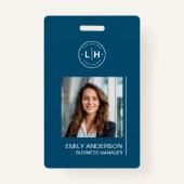 Moderne fotonaam badge (Voorkant)