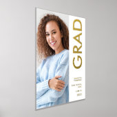 Moderne Fotonaamklasse van 2025 Afstuderen Real Folie Afdrukken (Laagn)