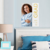 Moderne Fotonaamklasse van 2025 Afstuderen Real Folie Afdrukken (Insitu (Slaapkamer))