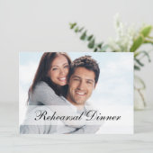 Moderne fotorepetitie - binnenuitnodiging kaart (Staand voorkant)