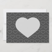 Moderne fotorooster-collage geboortestatistieken aankondiging (Achterkant)