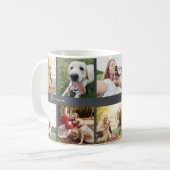 Moderne foto's Hond Krijtbord Koffiemok (Voorkant links)