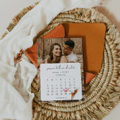 Moderne foto's Opslaan van de datumkalender Save The Date