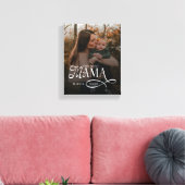 Moderne foto's van de beste mama ooit voor Moederd Canvas Afdruk (Insitu (Woonkamer))