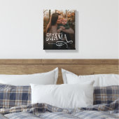Moderne foto's van de beste mama ooit voor Moederd Canvas Afdruk (Insitu (Slaapkamer))