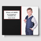 Moderne foto's van de Klasse van het Afstuderen Af Gastenboek (Voorkant)