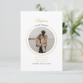 Moderne fotoservice-partij kaart (Staand voorkant)