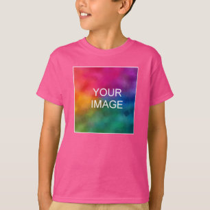 Moderne Fotosjabloon Jeugd Kinder Jongens Online K T-shirt