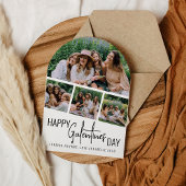 Moderne Fotostrip Collage Arched Galentines Day Kaart