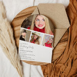 Moderne Fotostrip Collage Arched Verjaardagsfeest Kaart<br><div class="desc">Zet de toon voor uw feest met onze moderne boogvormige verjaardagsuitnodiging. Dit unieke ontwerp is voorzien van een boeiende fotocollage strip gelaagd over een grotere foto,  bekroond door een gemakkelijk aanpasbare partij sjabloon. Voeg je persoonlijke touch toe voor een verjaardagsuitnodiging die niet alleen informatief is,  maar ook een aandenken.</div>