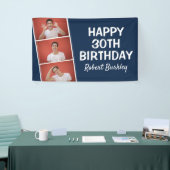 Moderne fotostrip | Verjaardagsbanner Spandoek (Beurs)
