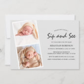 Moderne fotostrook collage | Kom langs en drink ee Kaart (Voorkant)