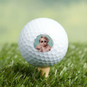 Moderne fototemplate golfballen (Insitu Shirt)