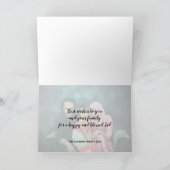 Moderne fototypografie Eid Mubarak Wenskaart Kaart (Binnen)