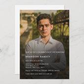 Moderne fotoviering leven kaart (Voorkant / Achterkant)