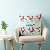 moderne fox orn Woodland Neon Pillow Kussen (Stoel)