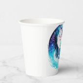 Moderne Fox Woodland Verjaardag Papieren Bekers (Rechts)