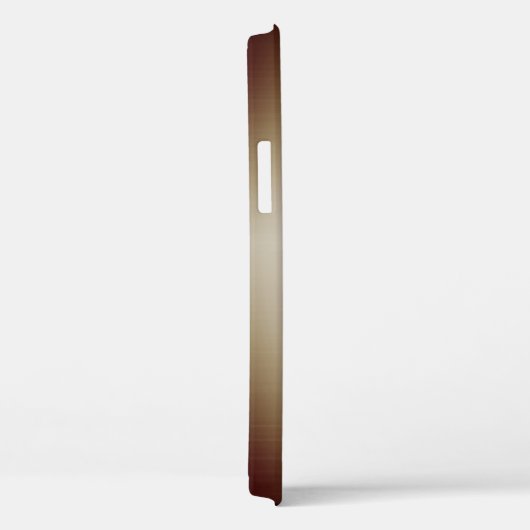 Moderne Fractal Gold Handgeschreven Naam Case-Mate iPhone Case (Achterkant / Rechts)