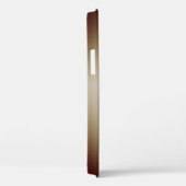 Moderne Fractale Gouden Handgeschreven Naam Case-Mate iPhone Case (Achterkant / Rechts)