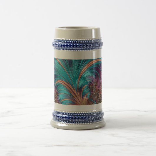 Moderne fractale kunst bierpul (Center)