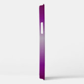 Moderne Fractale Paarse Handgeschreven Naam Case-Mate iPhone Case (Achterkant / Rechts)