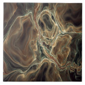 Moderne fractale tegel tegeltje (Voorkant)