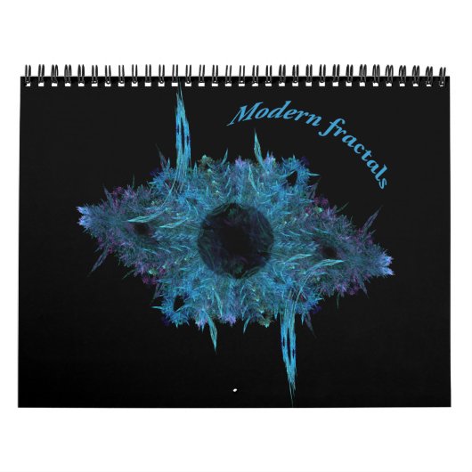 Moderne Fractals Kalender (Hoes)