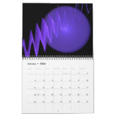 Moderne Fractals Kalender (Jan 2026)