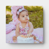 Moderne frameloze foto Lijst Ezel Terug Fotoplaat (Voorkant)