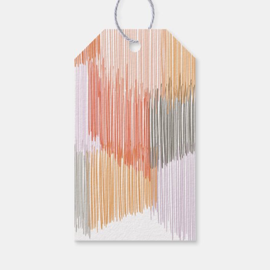 Moderne Franje Cadeaulabel (Achterkant)