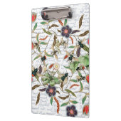 Moderne  Franse Bijen & Bloemen Klembord (Links)