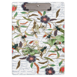 Moderne  Franse Bijen & Bloemen Klembord