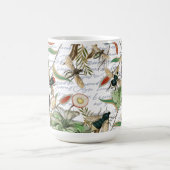 Moderne  Franse Bijen & Bloemen Koffiemok (Center)