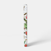 Moderne Franse Bijen & Bloemen Samsung Galaxy Hoesje (Linkerkant)