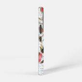 Moderne Franse Bijen & Bloemen Samsung Galaxy Hoesje (Rechterkant)