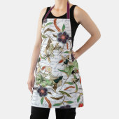 Moderne  Franse Bijen & Bloemen Schort (Insitu)