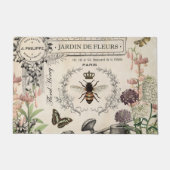 Moderne  Franse bijentuin Deurmat (Voorkant)