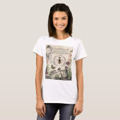 Moderne  Franse bijentuin T-shirt (Voorkant volledig)