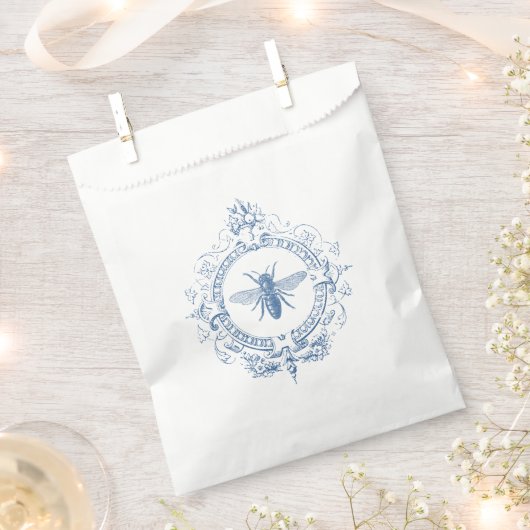 moderne  franse boerderij bedankzakje (Geknipt)