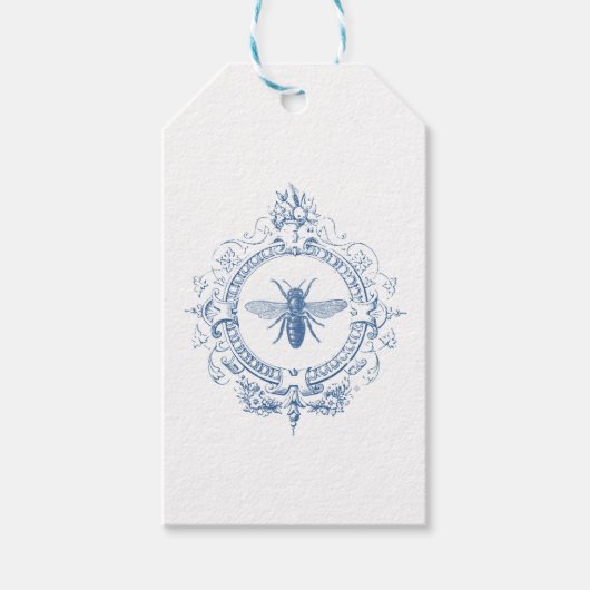 moderne  franse boerderij cadeaulabel (Voorkant)