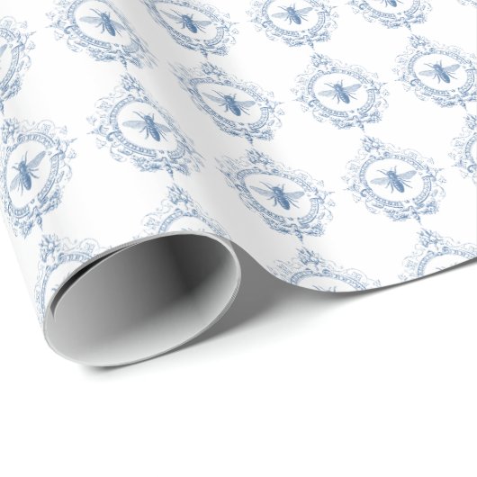 moderne  franse boerderij cadeaupapier (Rol Hoek)