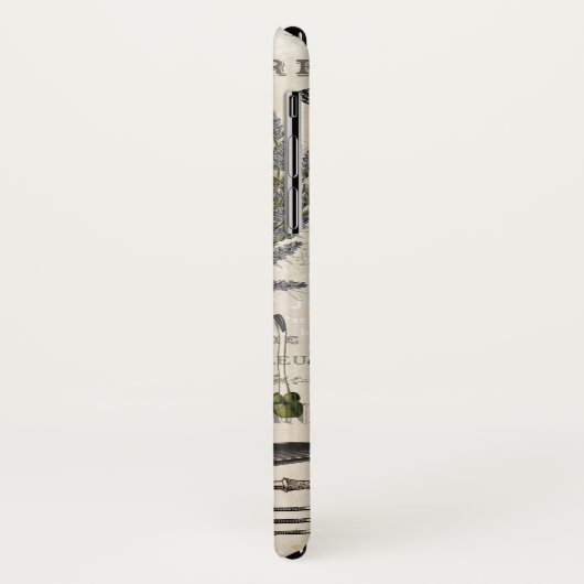 Moderne Franse boerderij Case-Mate iPhone Case (Achterkant/links)