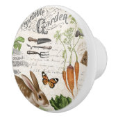 Moderne  Franse boerderij Garden Rabbit Keramische Knop (Rechts)