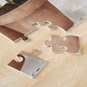 Moderne  Franse boerderij Garden Rabbit Legpuzzel (Zijkant)